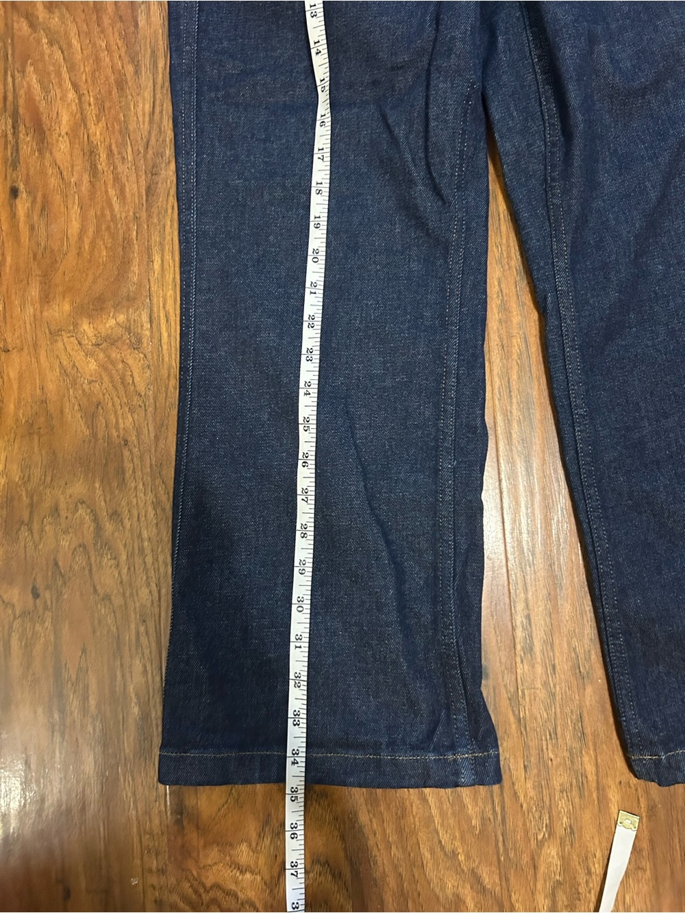 Levi's Perfectly Slimming Women's Dark Blue Bootcut 512 Jeans - Picture 9 of 12